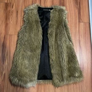 Faux Fur Vest